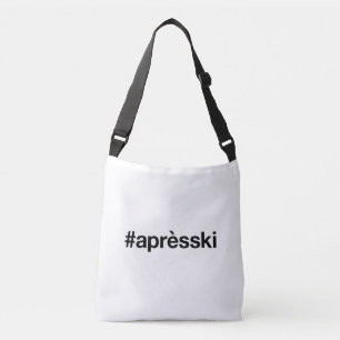 APRES SKI Hashtag Tragetaschen Mit Langen Trägern