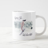 Apres-Ski heiße Schokolade für sie Jumbo-Tasse (Rechts)