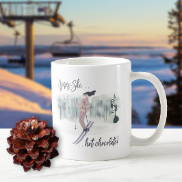 Apres-Ski heiße Schokolade für sie Jumbo-Tasse