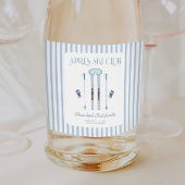 Apres Ski Junggeselinnen-Abschied Weinetikett