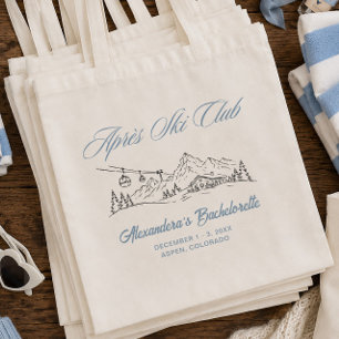 Apres Ski Junggesellinnen-Abschiedsparty  Tragetasche