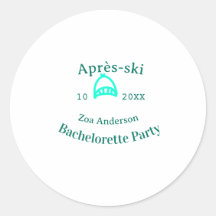 Après-Ski-Junggesellinnen-Abschiedstour turquoise 