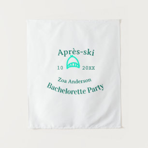 Après-Ski-Junggesellinnenparty Türkishuber Hut Nam Wandteppich