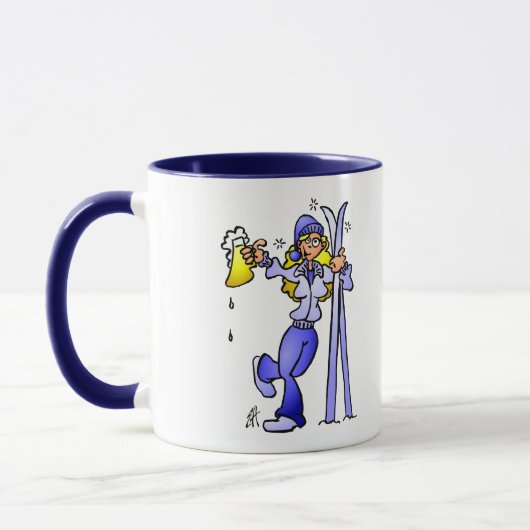Après-Ski Mädchen Tasse (Links)
