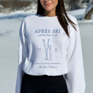 Après Ski mit der zukünftigen Braut Bach Wochenend Sweatshirt