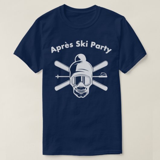 Apres Ski Party Ischgl 2020 Skilift T-Shirt (Design vorne)