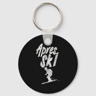 Apres Ski Party Squad Crew Skifahren Beer Skier Ho Schlüsselanhänger