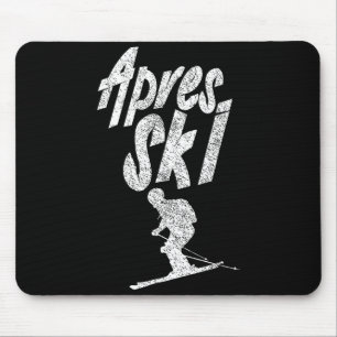 Après-Ski-Party-Squad-Crew-Skiing-Bier-Skifahrer Mousepad