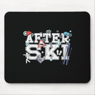 Après-Ski-Partys den ganzen Tag Skifahren auf den  Mousepad