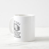 Apres Ski Patrol Kaffeetasse (Vorderseite Links)