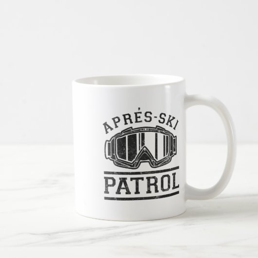 Apres Ski Patrol Kaffeetasse (Rechts)