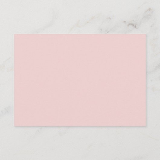 Apres Ski Pink Babydusche Bücher für Baby Begleitkarte (Rückseite)