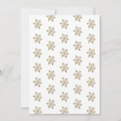 Apres Ski Pink Junggeselinnen-Abschied Einladung (Rückseite)