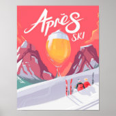 Apres Ski Poster (Vorne)