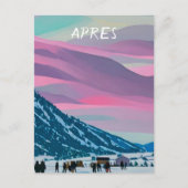 Apres Ski Postkarte (Vorderseite)