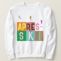 Après-ski Retro Skiers - Farbblock