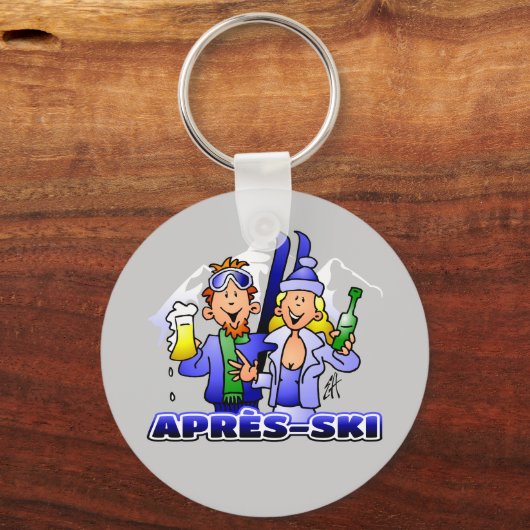 Après-ski Schlüsselanhänger (Vorderseite)
