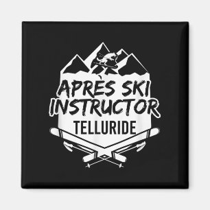 Après-Ski-Trainer Telluride Mountain Skifahren Ski Magnet