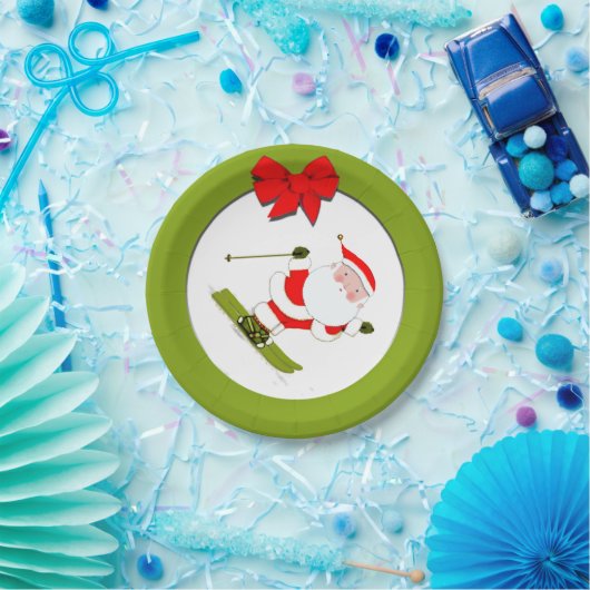 Apres Ski Weihnachtsfeier Pappteller (Party)