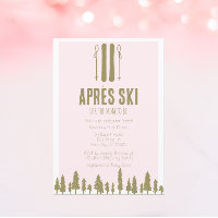 Apres Ski Winter Thema Kinderdusche