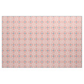 Apricot abstract floral stoff (Fat Quarter (45,7 x 55,9 cm))
