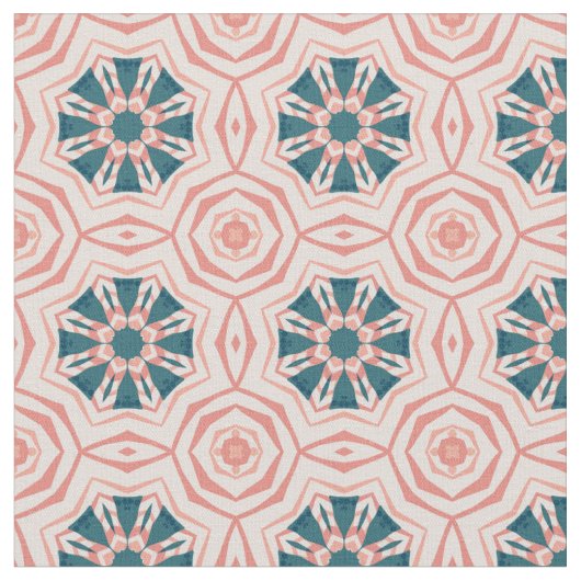 Apricot abstract floral stoff (Nahaufnahme)