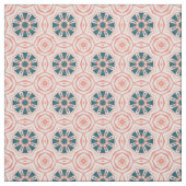 Apricot abstract floral stoff (Muster)