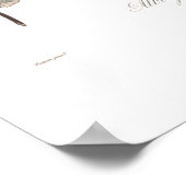 Apricot-Albergia-Franc Poster (Ecke)