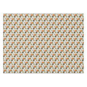 Apricot – Aprikose Mediterranean design Tischdecke (Vorderseite (Horizontal))