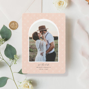 Apricot Arch Foto Ankündigung Datum freihalten