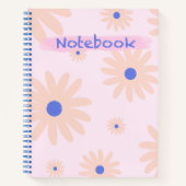 Apricot Chamomile Notebook 🌸 📓 Notizblock (Vorderseite)