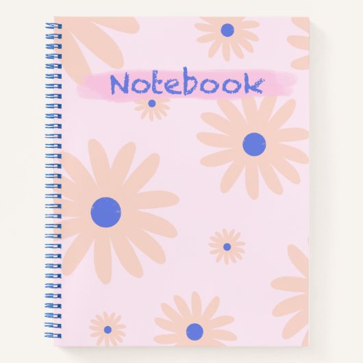 Apricot Chamomile Notebook 🌸 📓 Notizblock (Vorderseite)