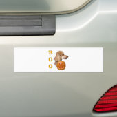 Apricot Coated Poodle Autoaufkleber (Auf Auto)