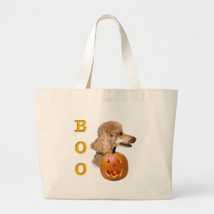 Apricot Coated Poodle Jumbo Stoffbeutel