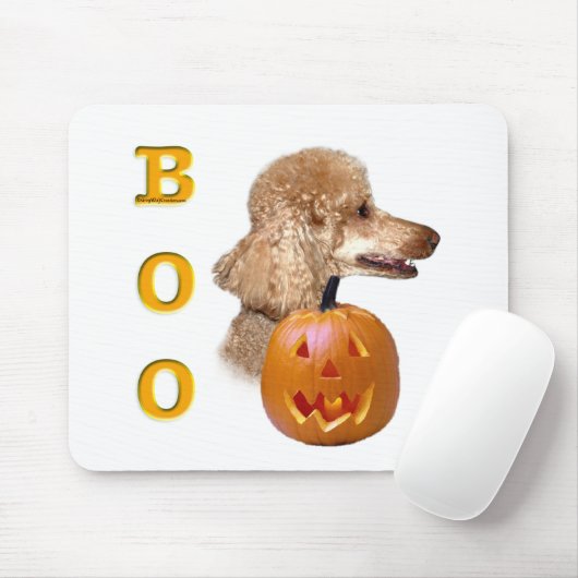 Apricot Coated Poodle Mousepad (Mit Mouse)