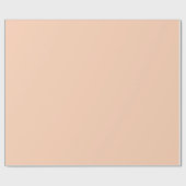 Apricot Color Background Geschenkpapier (Flach)