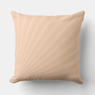 Apricot Color Stripe Funky Muster Kissen