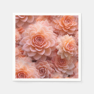 Apricot Crush Color of the Year 2024 Serviette