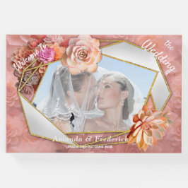 Apricot Crush Sukkulente Farben für 2024 Gästebuch