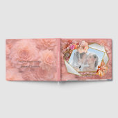 Apricot Crush Sukkulente Farben für 2024 Gästebuch (Voll)