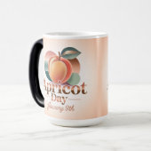 Apricot Day January 9th Morphing Mug Verwandlungstasse (Vorderseite Links)