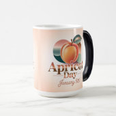 Apricot Day January 9th Morphing Mug Verwandlungstasse (VorderseiteRechts)