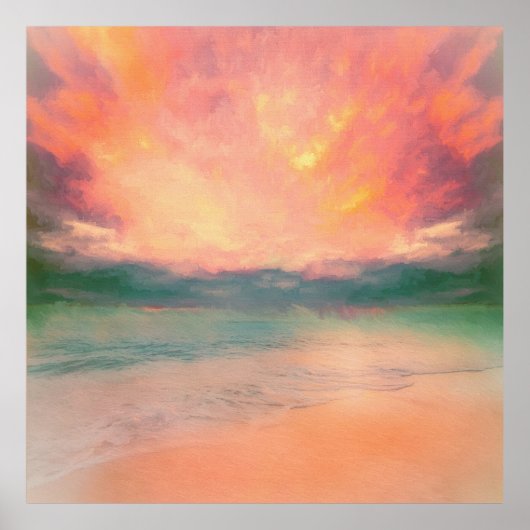 Apricot Daydream, von Don DePaola Poster (Vorne)