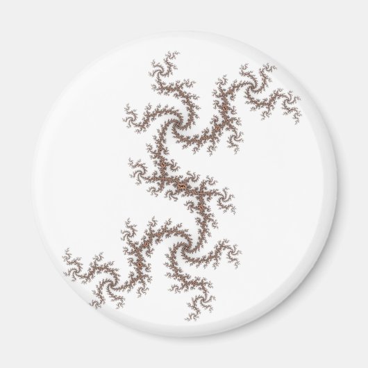 Apricot Drehungen Julia Magnet (Vorne)