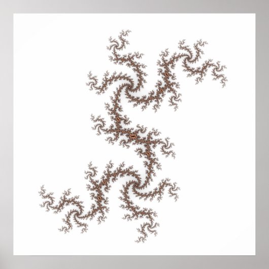 Apricot Drehungen Julia Poster (Vorne)