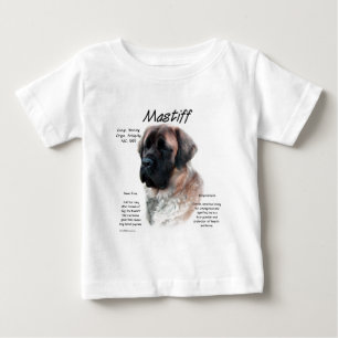 Apricot Fluffy Mastiff Geschichte Baby T-shirt