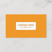 Apricot Fruit Business Card Visitenkarte (Rückseite)