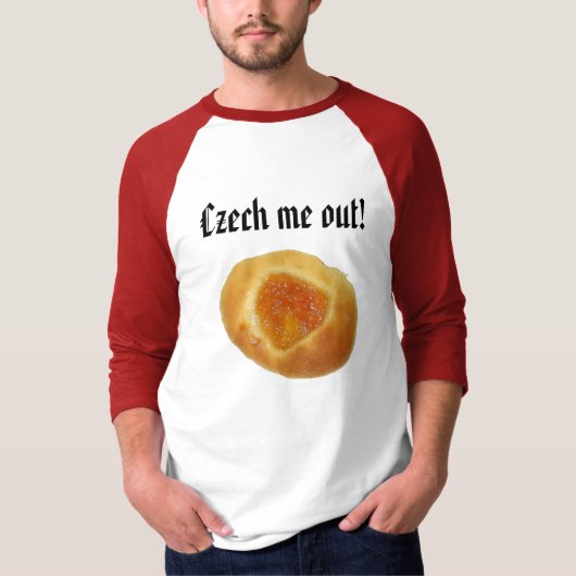Apricot Kolache Bekleidung T-Shirt (Vorderseite)