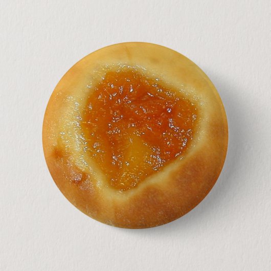 Apricot Kolache Button (Vorderseite)