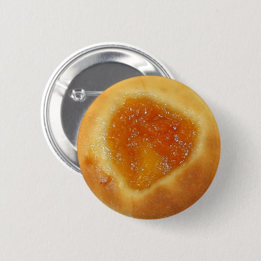 Apricot Kolache Button (Vorne & Hinten)